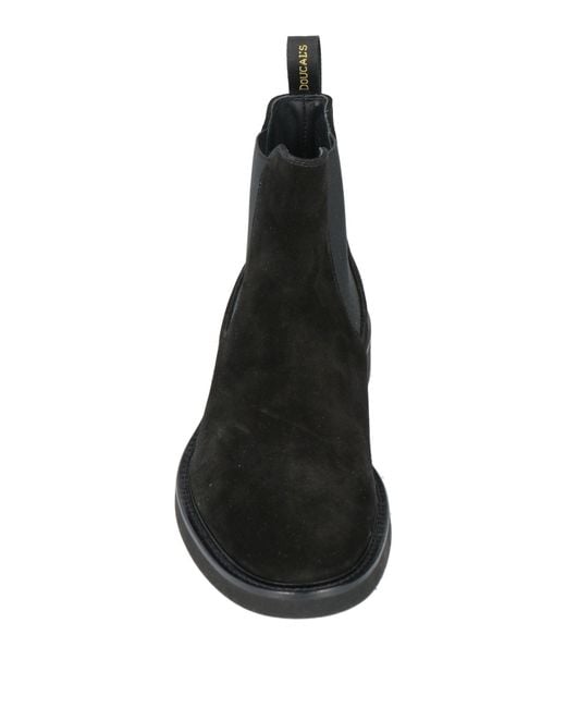 Doucal's Black Ankle Boots for men