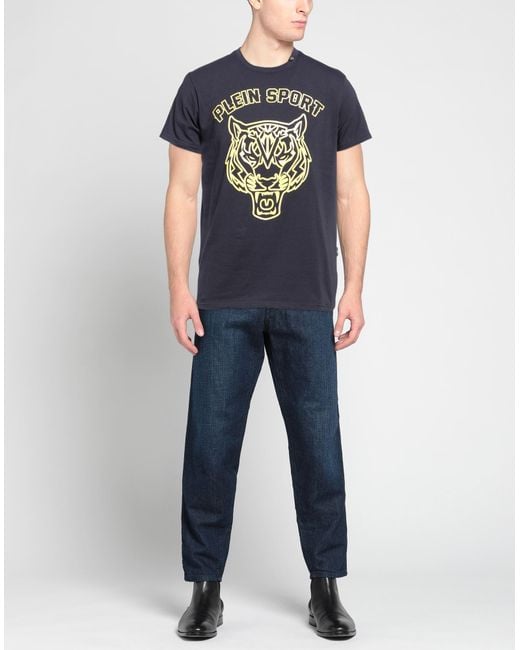 Philipp Plein Blue T-shirt for men