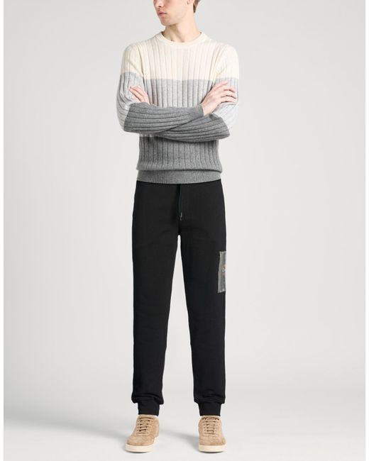 Paul & Shark Black Trouser for men