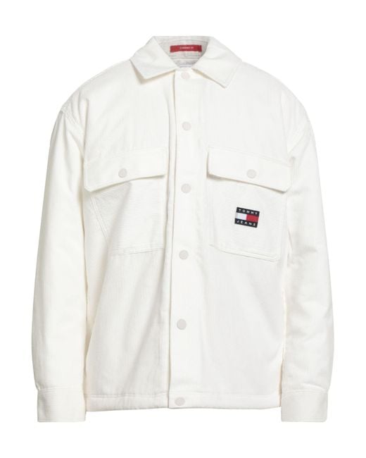 Tommy Hilfiger White Jacket for men