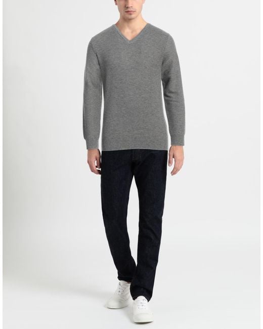 Cashmere Company Gray Jumper for men