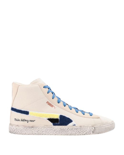 puma high tops canvas