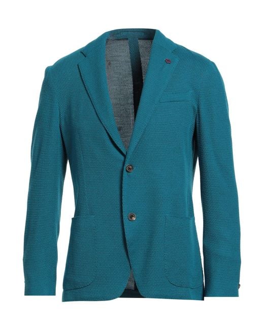 Lardini Blue Blazer for men