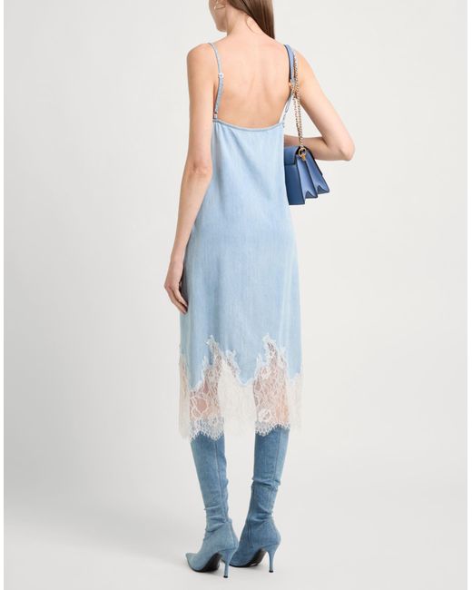 DIESEL Blue Midi-Kleid