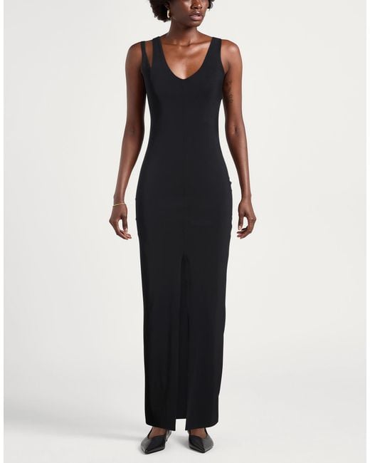 Patrizia Pepe Black Maxi Dress