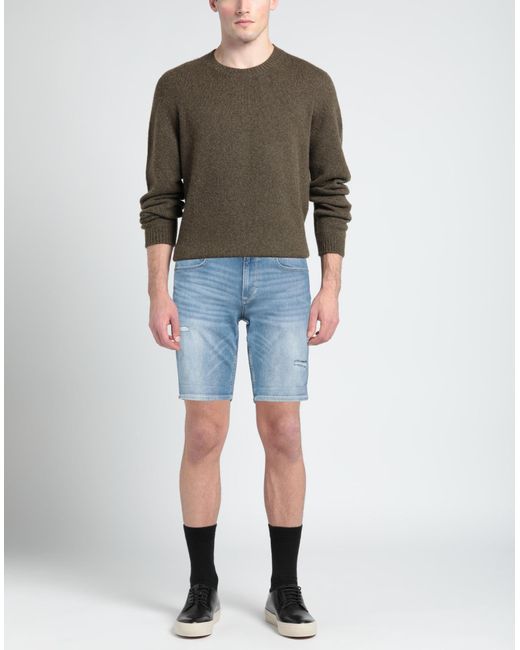 Garcia Blue Denim Shorts for men