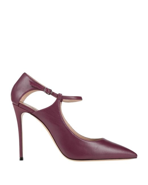 Casadei Purple Pumps