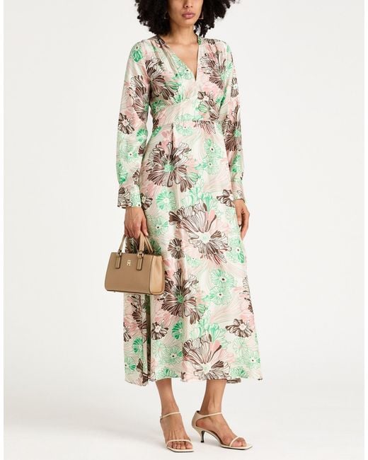 Momoní White Maxi Dress Silk