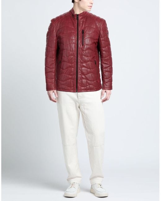 Milestone Red Jacket for men