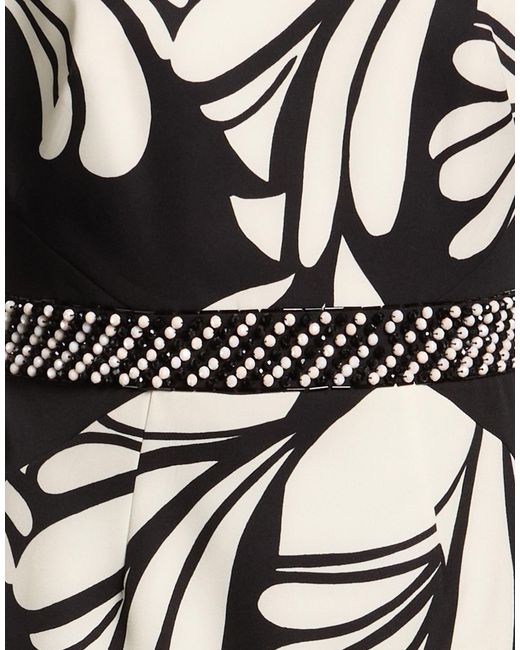 Camilla White Midi Dress Polyester, Elastane