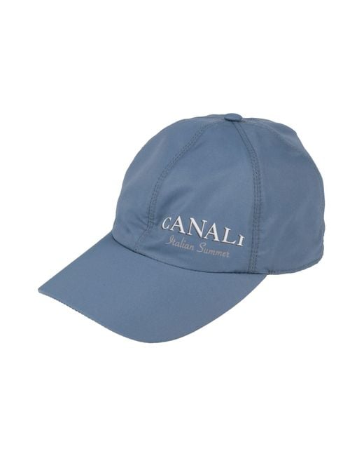 Cappello di Canali in Blue da Uomo