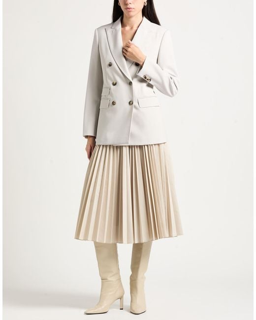 Max Mara Natural Light Blazer Virgin Wool, Elastane