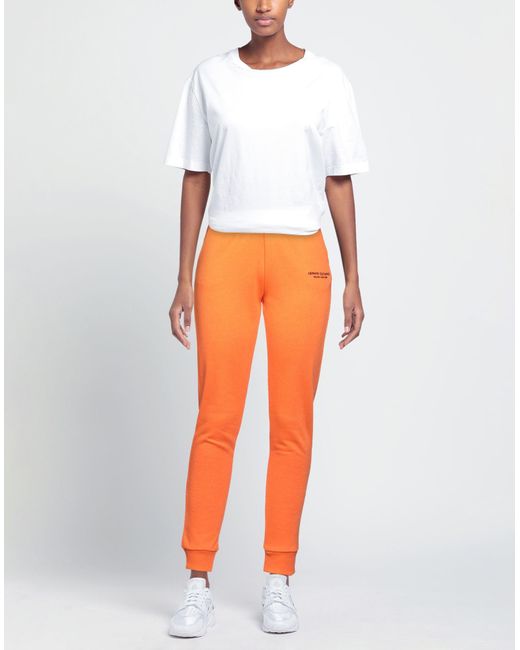 Armani Exchange Orange Pants