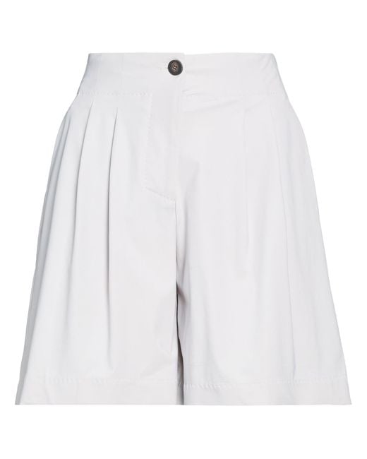 Rrd White Light Shorts & Bermuda Shorts Polyamide, Elastane