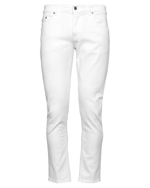 Pantaloni Jeans di Dondup in White da Uomo
