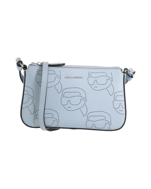 Karl Lagerfeld Blue Cross-Body Bag