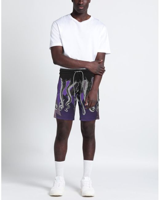 Octopus Gray Shorts & Bermuda Shorts for men