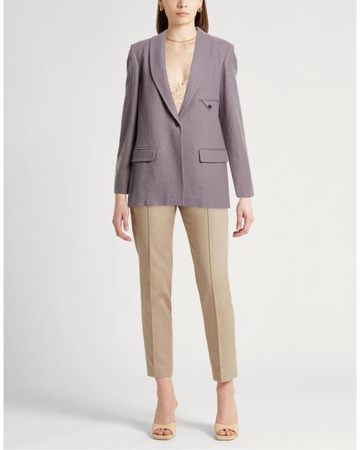 Alysi Purple Blazer