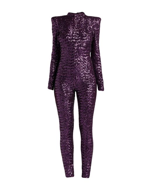 Tuta Intera di W Les Femmes By Babylon in Purple
