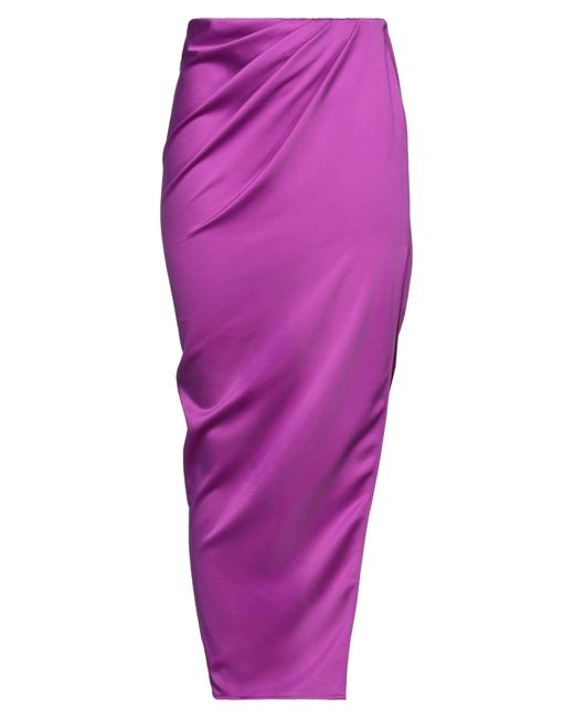 SIMONA CORSELLINI Purple Maxi Skirt