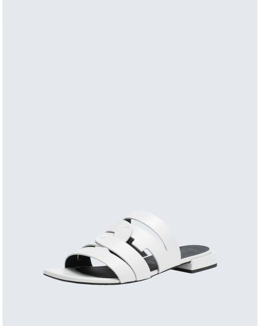 Furla White Sandals