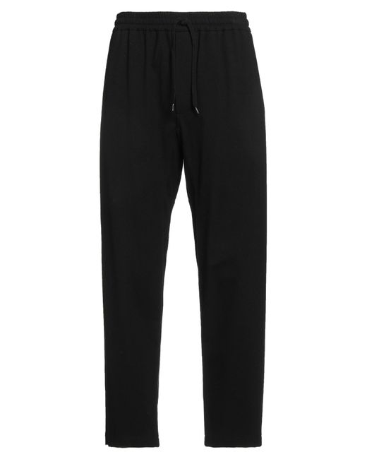 Harris Wharf London Black Pants for men