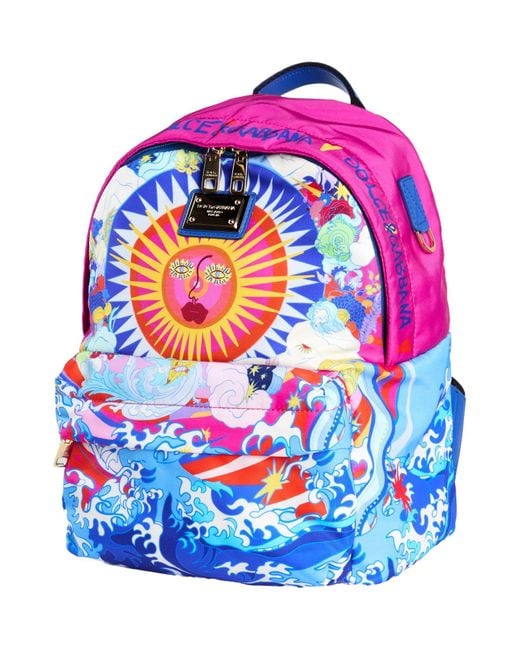 Dolce & Gabbana Blue Rucksack