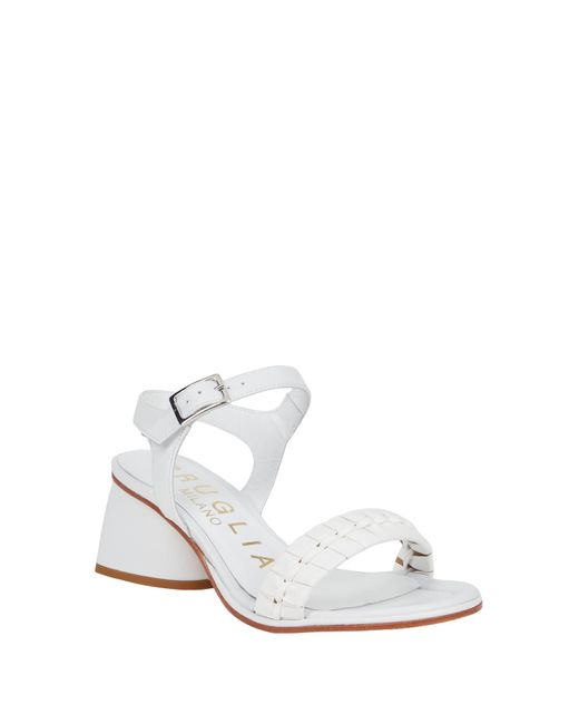 Bruglia White Sandale