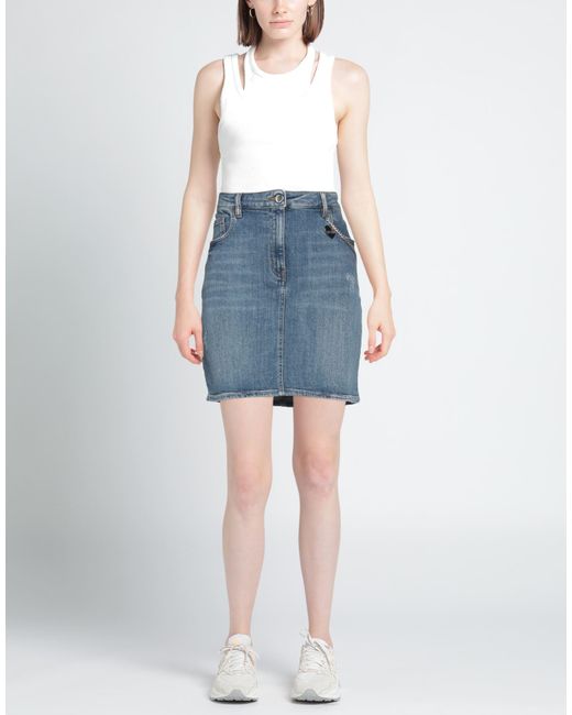 Love Moschino Blue Denim Skirt
