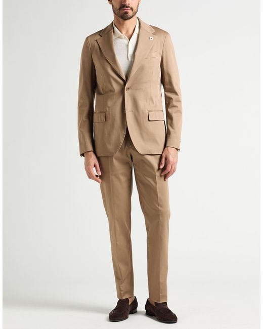 Lardini Natural Suit for men
