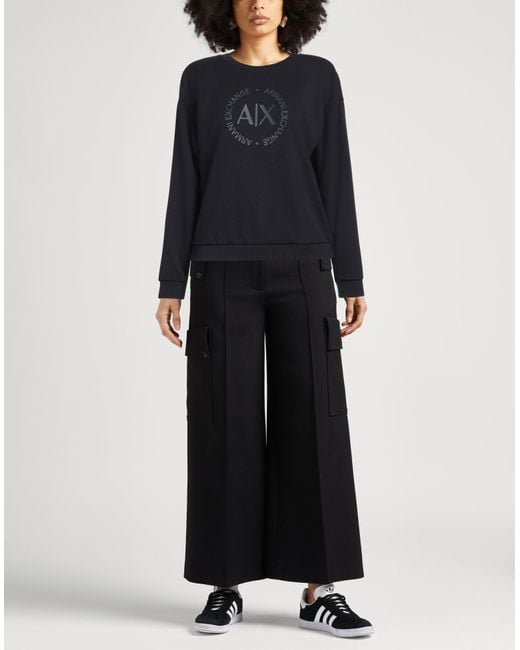 ARMANI EXCHANGE Black Sweatshirt