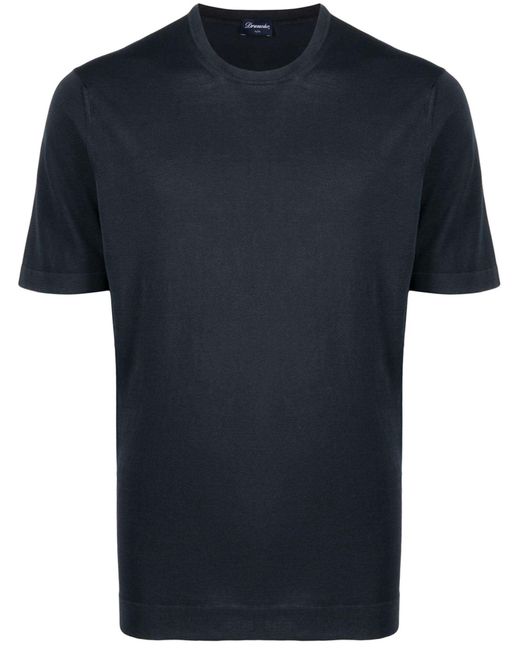 T-shirt Drumohr pour homme en coloris Blue