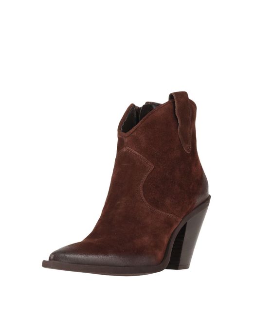 Ovye' By Cristina Lucchi Brown Ankle Boots