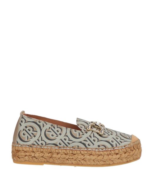 Cerruti 1881 Natural Espadrilles Leather