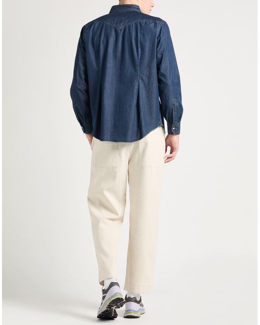Camisa vaquera THELAND de hombre de color Blue