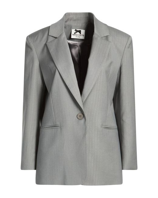 No Secrets Gray Blazer