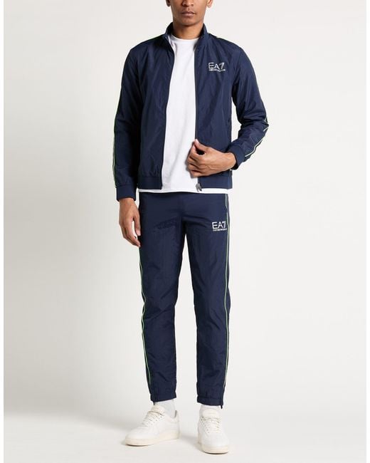 EA7 Blue Tracksuits for men