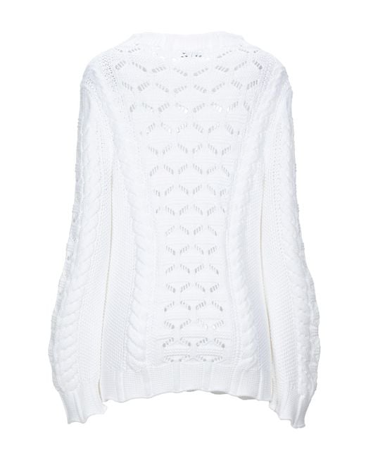 Pullover Malo de color White