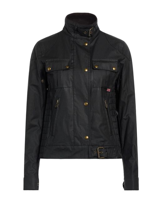 Belstaff Black Jacket Cotton