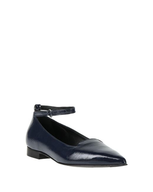 Napoleoni Blue Ballet Flats