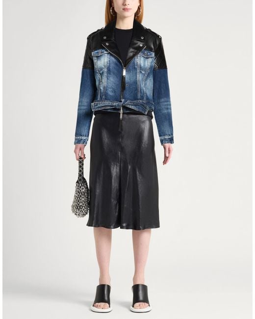 DSquared² Blue Denim Outerwear
