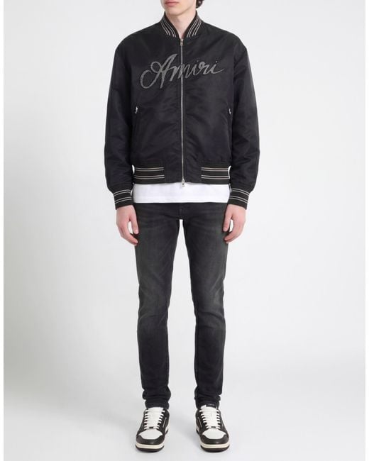 Amiri Black Jacket Polyamide for men