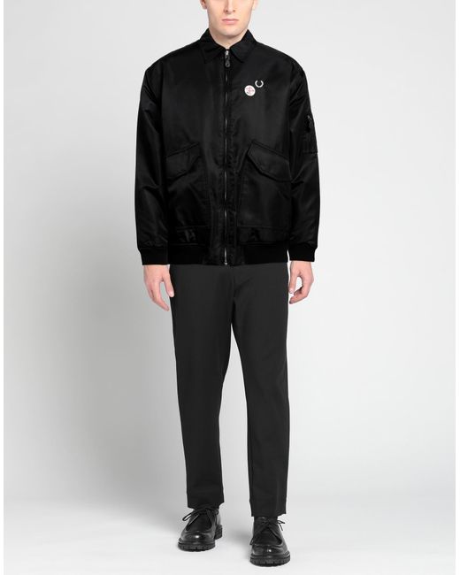 Fred Perry Black Jacket for men