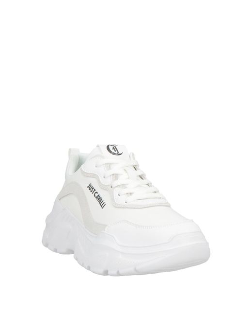 Just Cavalli White Sneakers