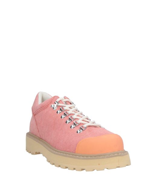 Diemme Pink Brick Ankle Boots Textile Fibers, Rubber for men
