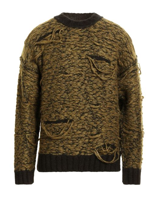 Pullover Isabel Benenato pour homme en coloris Green
