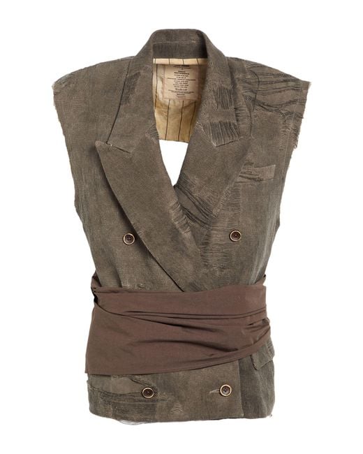 Uma Wang Multicolor Jacket Cotton, Linen