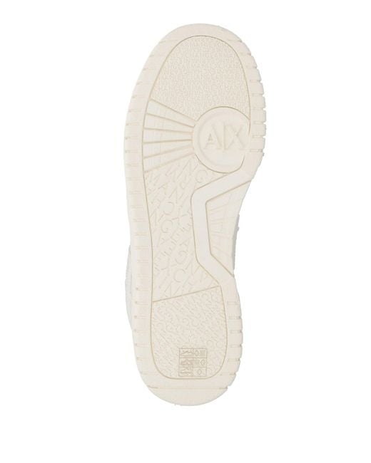 ARMANI EXCHANGE White Trainers