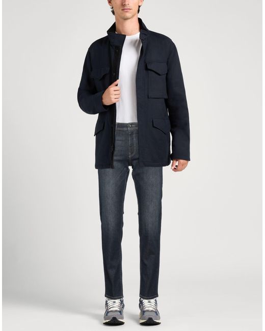 Harmont & Blaine Blue Blaine. Jeans Cotton, Elastane for men