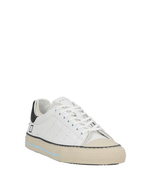 Date White Sneakers Leather